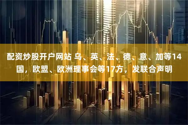 配资炒股开户网站 乌、英、法、德、意、加等14国，欧盟、欧洲理事会等17方，发联合声明