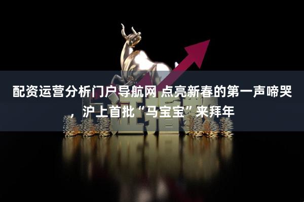 配资运营分析门户导航网 点亮新春的第一声啼哭，沪上首批“马宝宝”来拜年